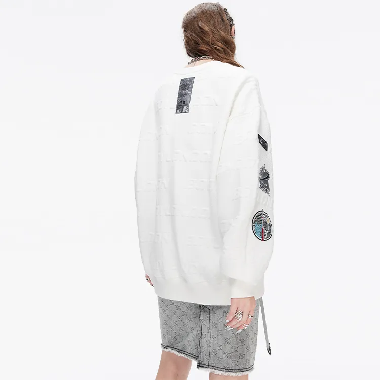 Three body X Boy London Sweatshirts Unisex White-2