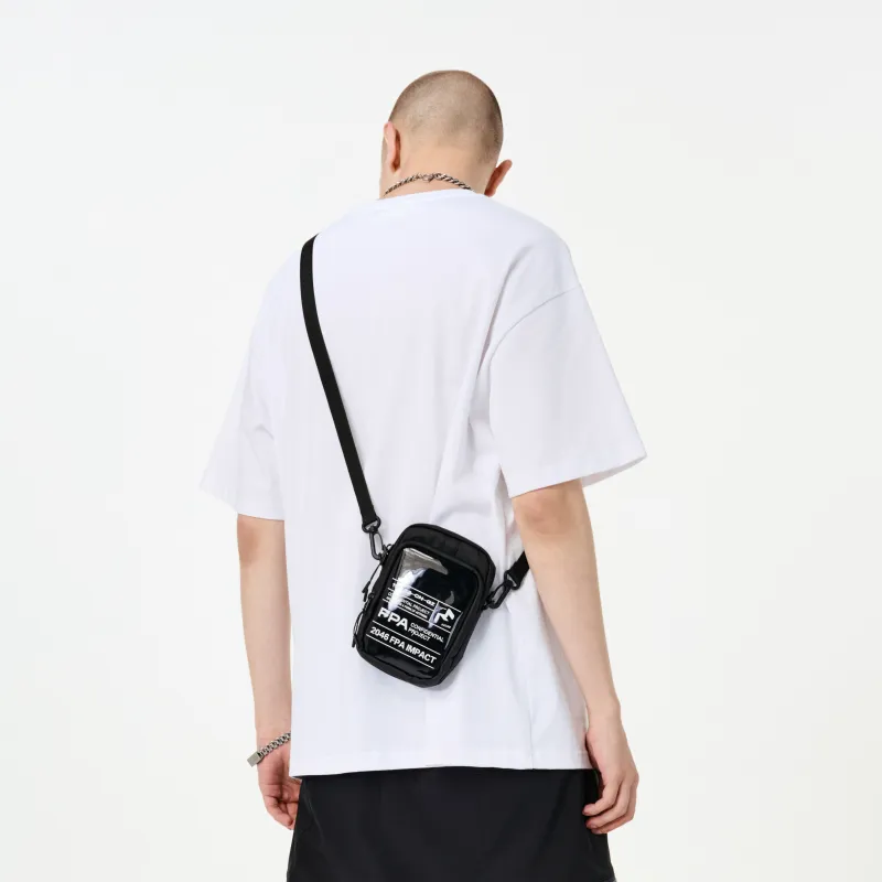 FPA Polyester Crossbody Bag Regular Unisex Black-3