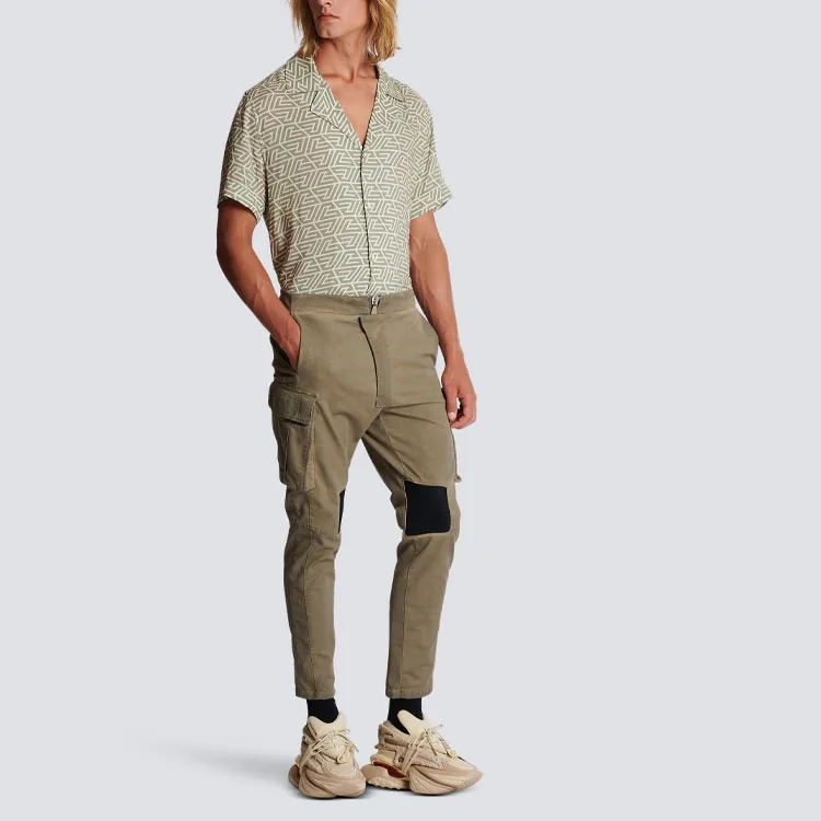 BALMAIN Tapered leg Trousers-4
