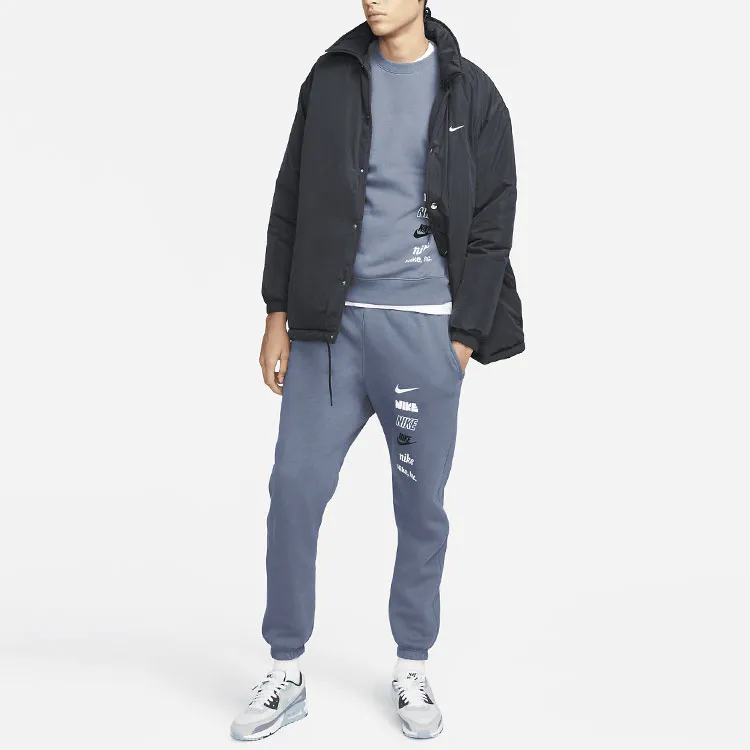 Nike Sweatshirts Men Sky Blue-2