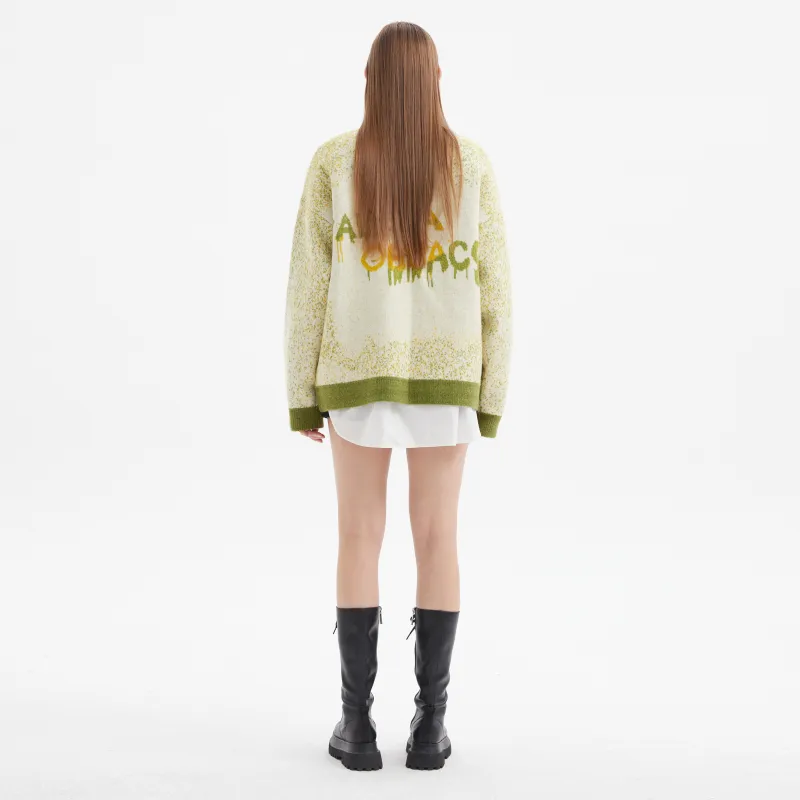 Valeria Obbaco Sweater Unisex Green-2