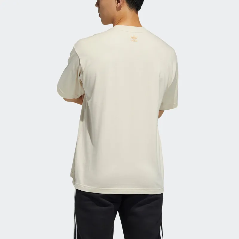 Adidas Originals SS23 T Shirt Men's Ecru-2