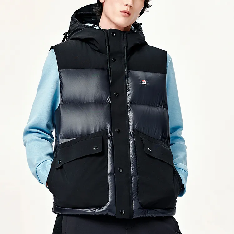 FILA Vests Men Jet Black-3