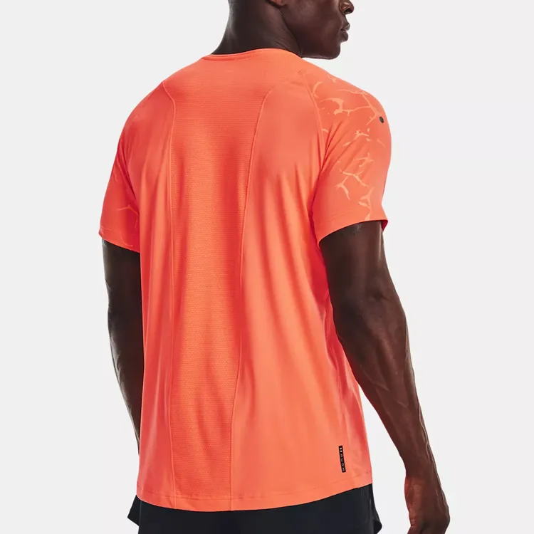 Under Armour RUSH T Shirt Men's Orange-3
