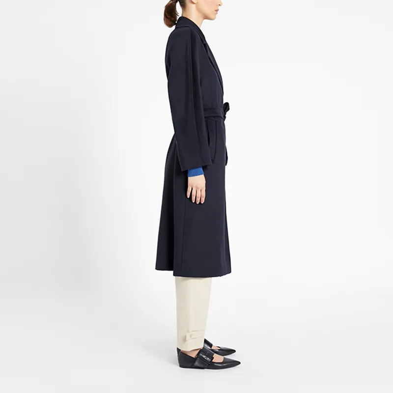 WEEKEND MaxMara Belted Long Sleeved Coat-3