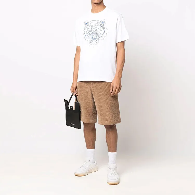 KENZO Tiger Embroidered T-Shirt-5