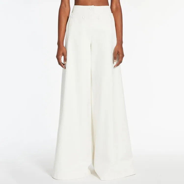 MaxMara Casual Pants Women's White-2