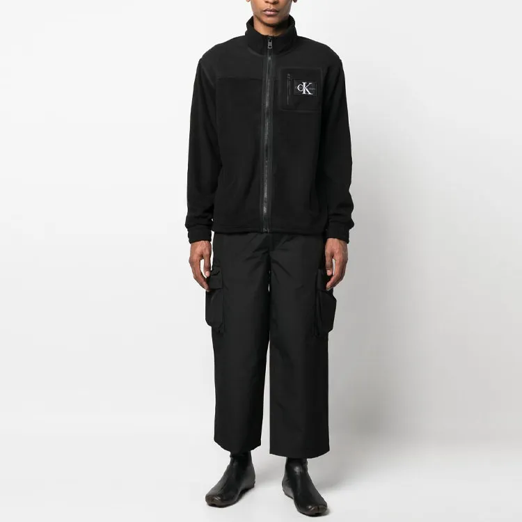 Calvin Klein Cotton Fleece Zipped Jacket-2