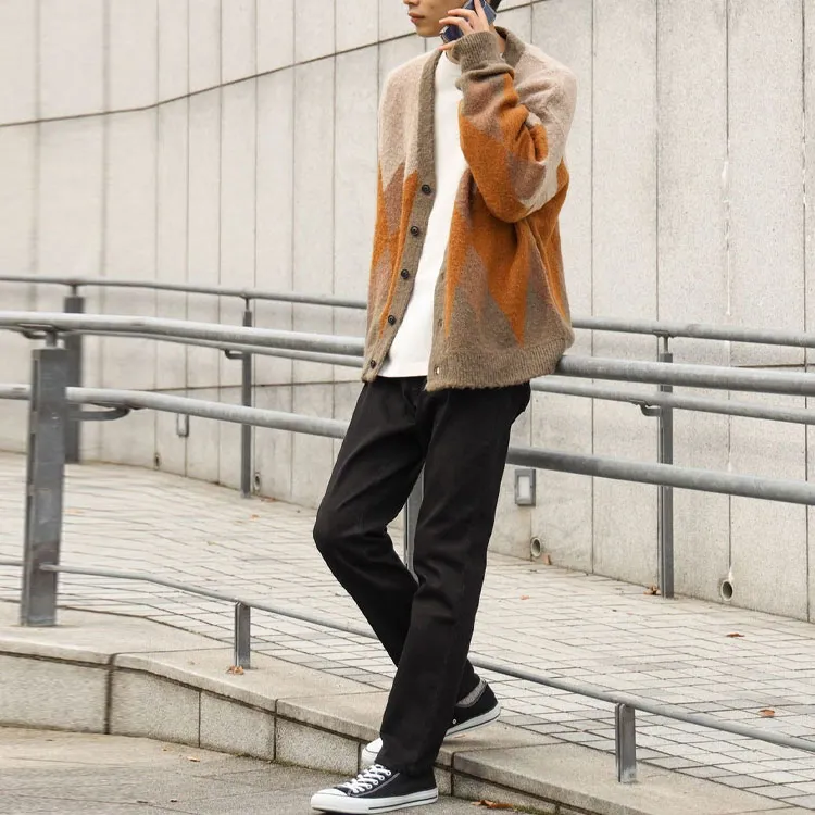 Beams Sweaters Men Mocha-3