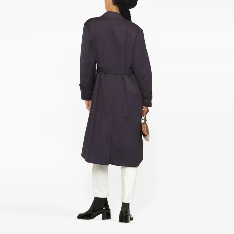 BARBOUR Trench Coats Women's Midnight Blue-2