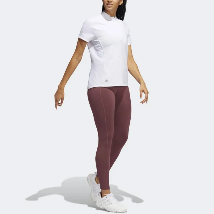 Adidas Sports Pants Women's Red Brown-4