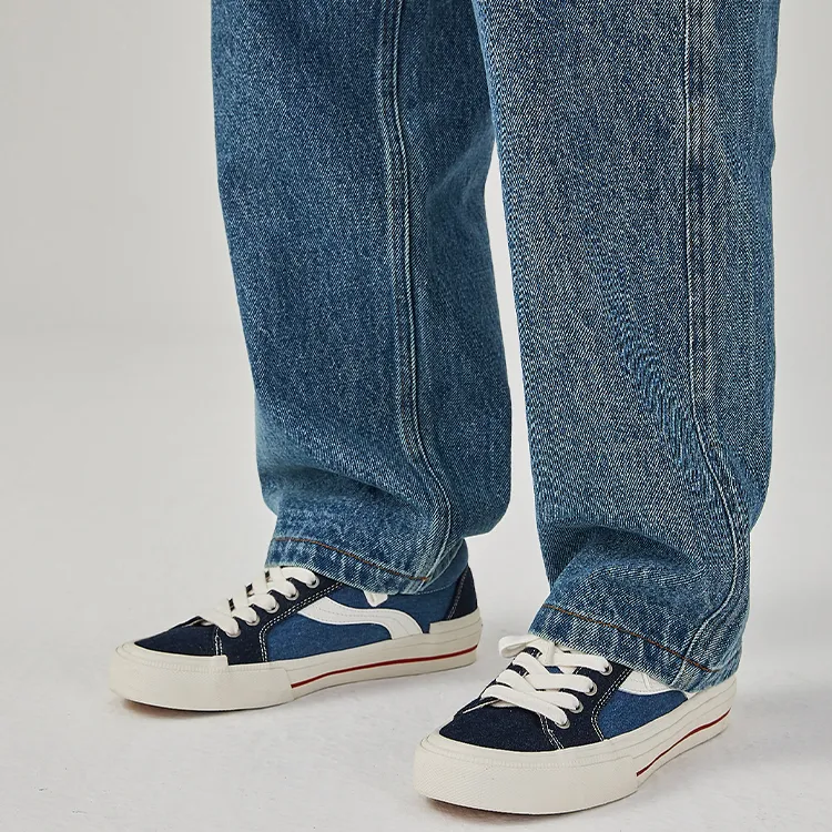 Odd CIRKUS x Vision Street Wear Astley Pro Low Top Skateboard Shoes Unisex Denim Multicolor-6