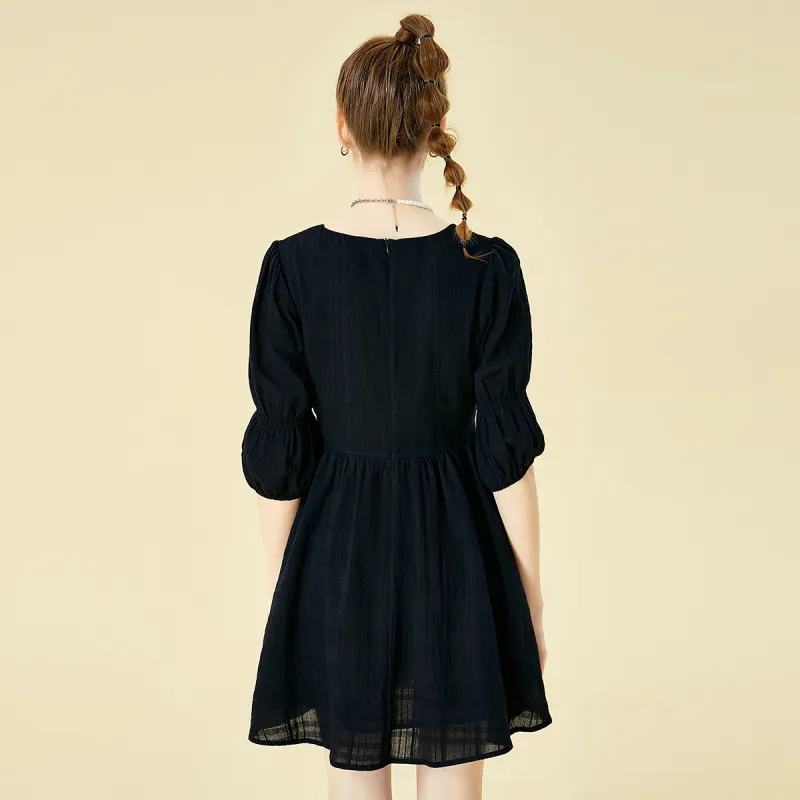 EPTISON WOMAN A Line Skirt Dress-2