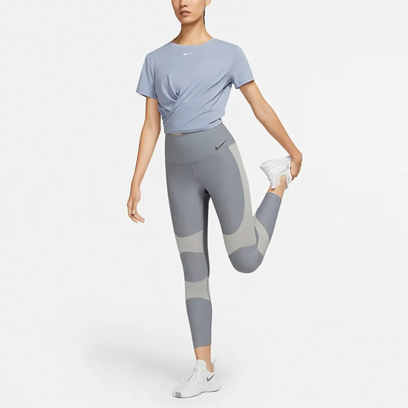 Nike T Shirt Women's Steel Blue-2