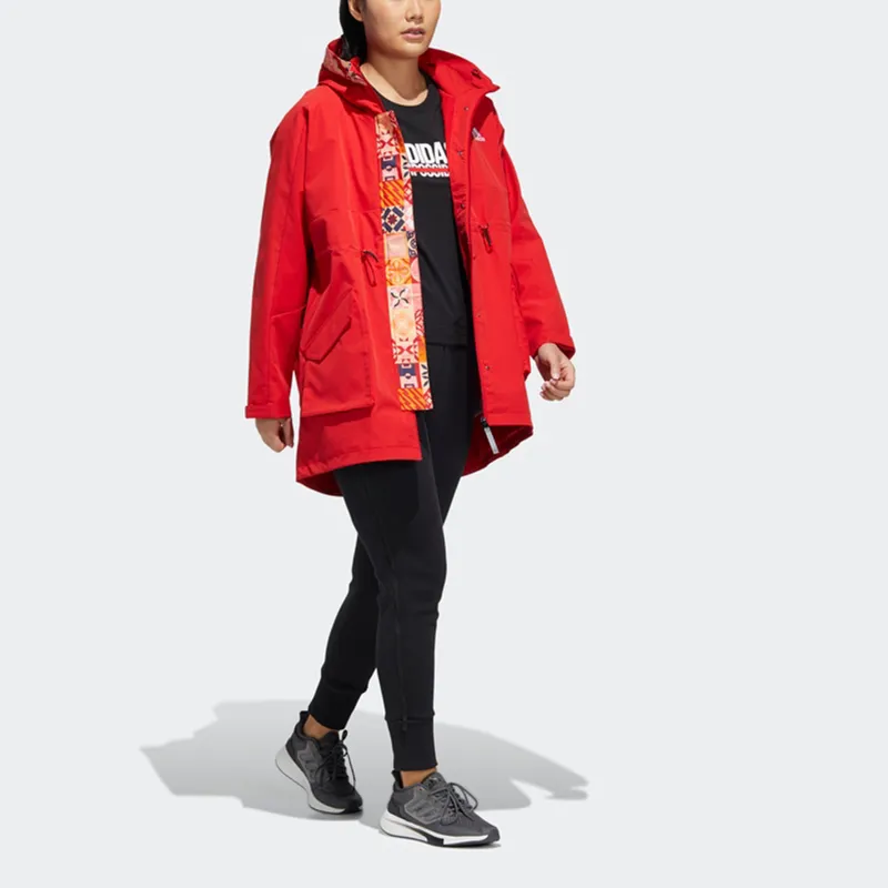 Adidas Jacket Winter Women's Scarlet-4