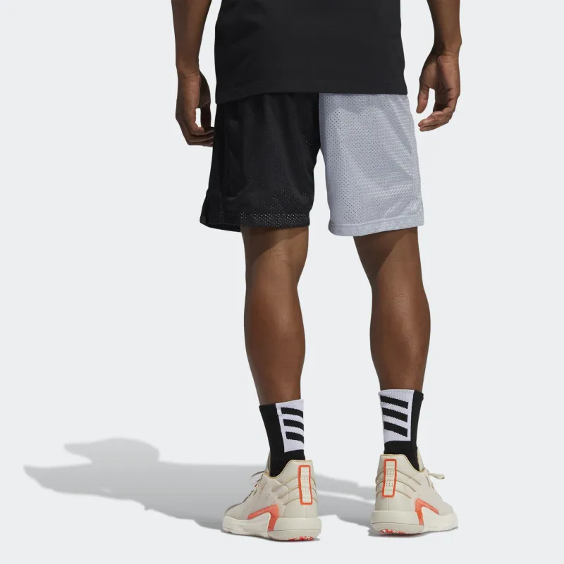 Adidas Basketball Shorts Men's Black Gray Color-3