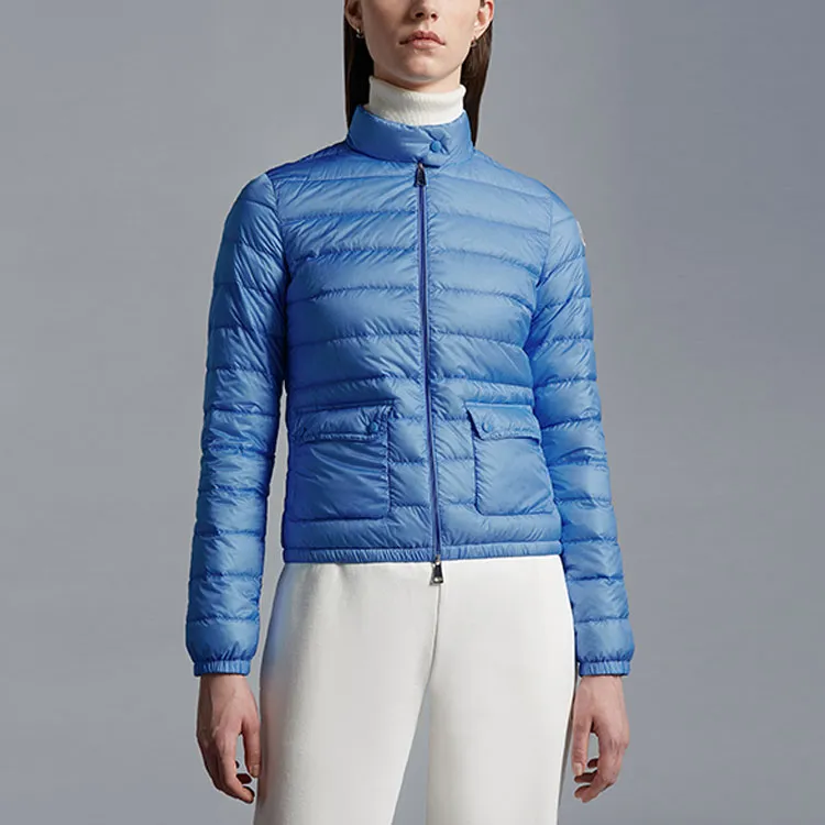 Moncler Lans Series Down Jacket Women's Blue-2