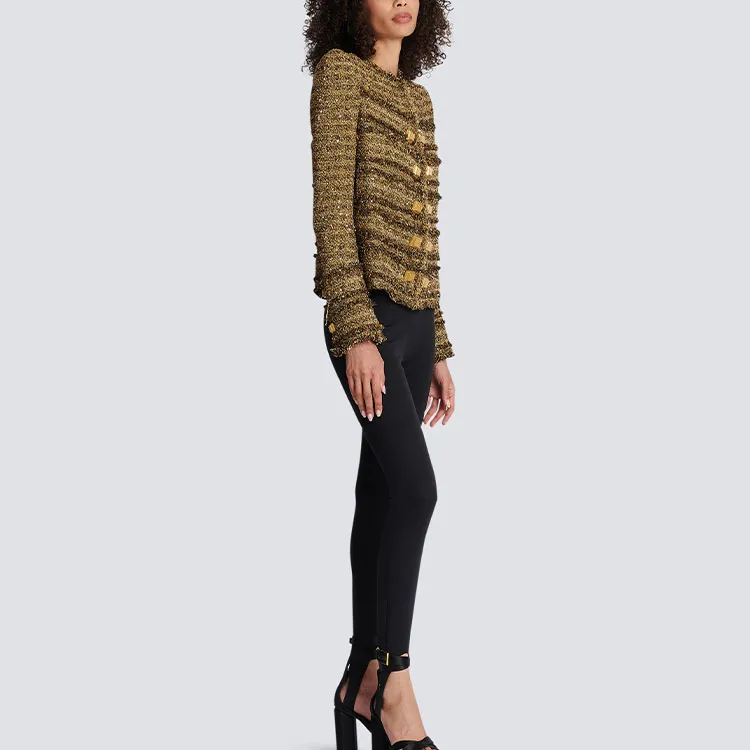 BALMAIN Jackets Women's Gold-3
