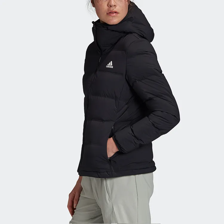 Adidas Helionic Down Jackets Women's Black-4