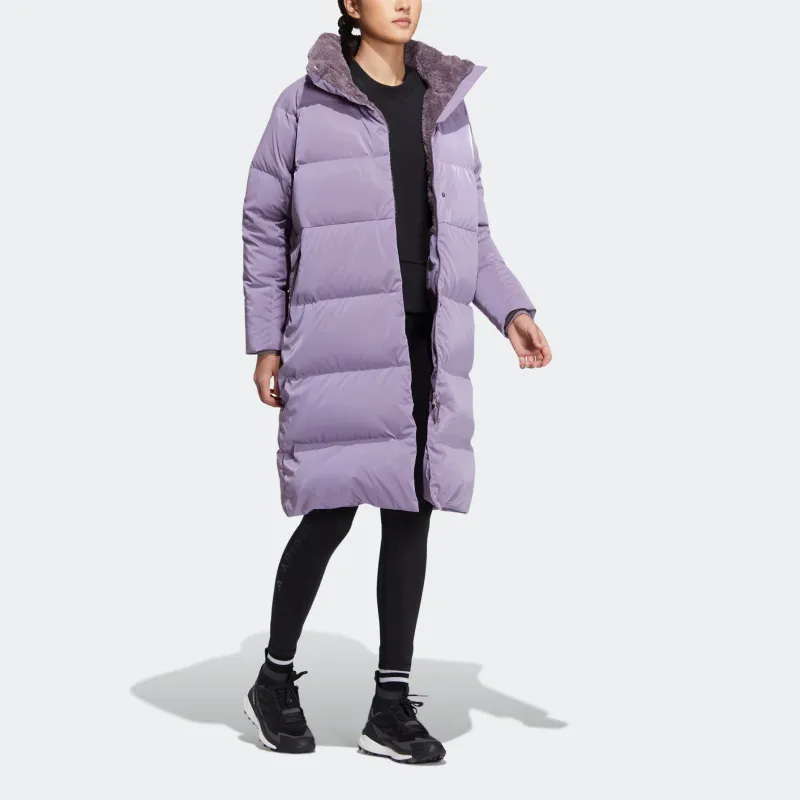 Adidas Down Jacket Women's Purple-3