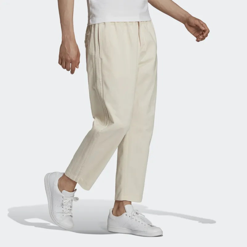 Adidas Originals Knitted Sports Pants Men's Ecru-2