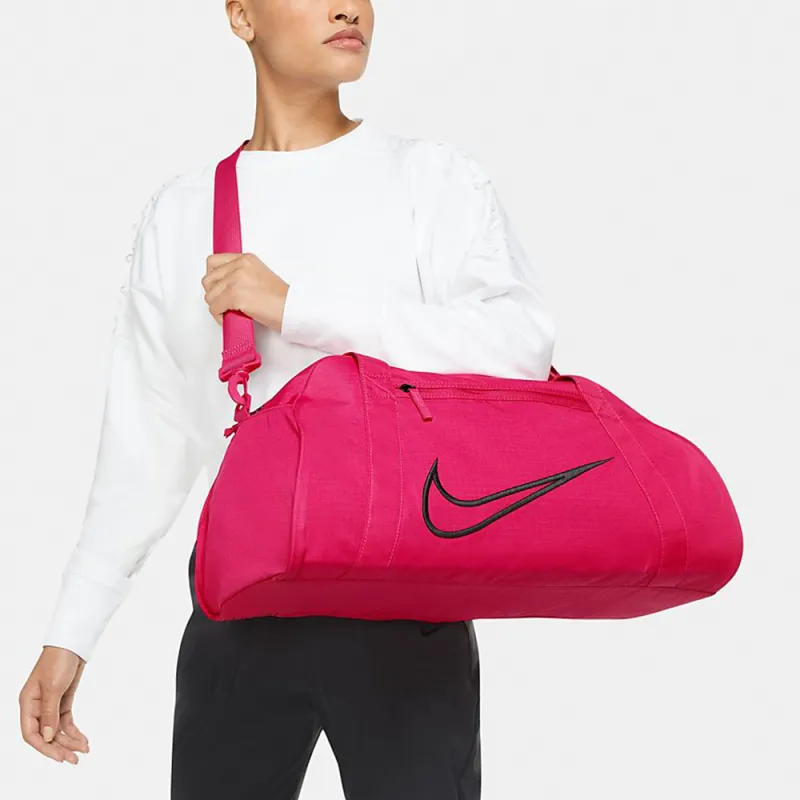 Nike Polyester Gym Bag One Shoulder Portable Travel Bag Regular Women's Raspberry Red-4