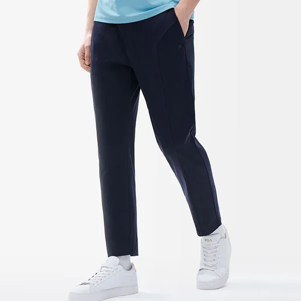FILA Casual Pants Men Legend Blue-2