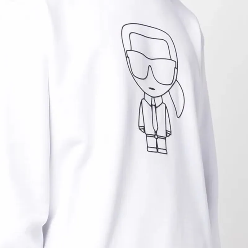 KARL LAGERFELD / Karl Lagerfeld Jeans Sweatshirts Men White-2