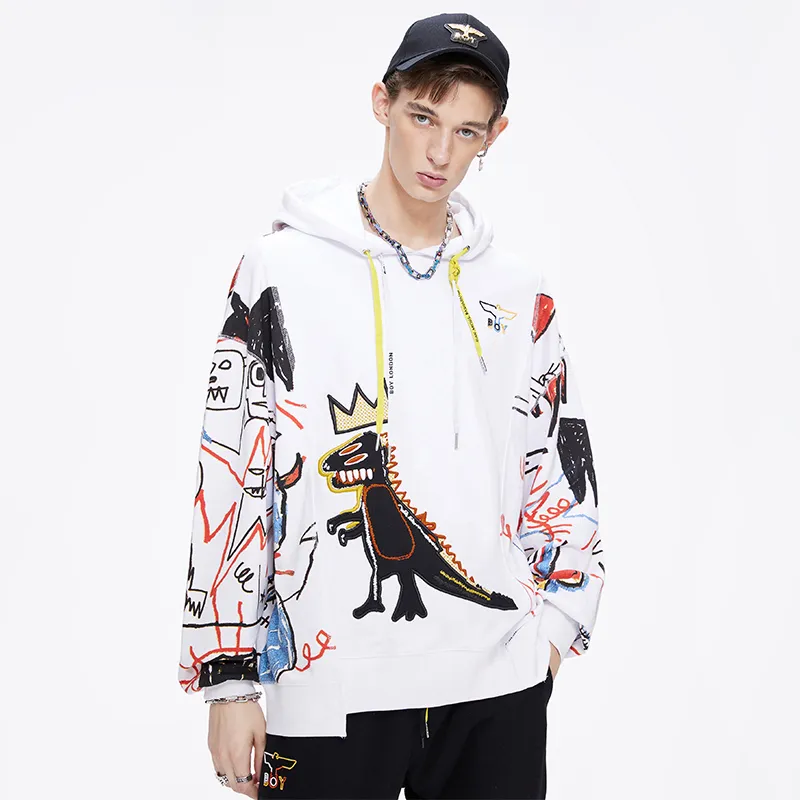 Boy London Sweatshirt Unisex White-2