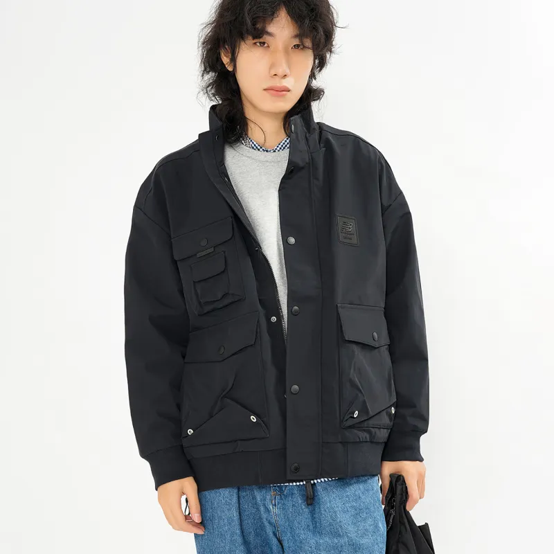 New Balance Jacket Unisex Black-4