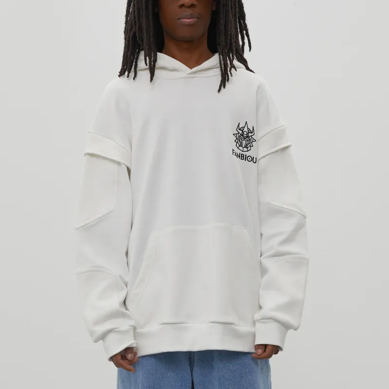 FANBIOU FW21 Hooded Loose Fit Sweatshirt Unisex-9