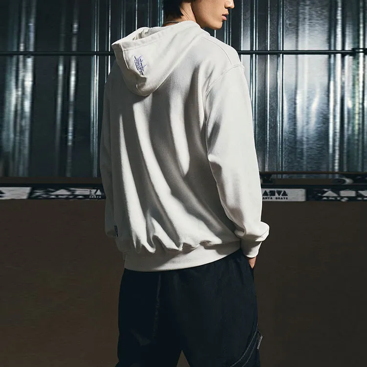 Anta Sweatshirt Unisex Papyrus White-2