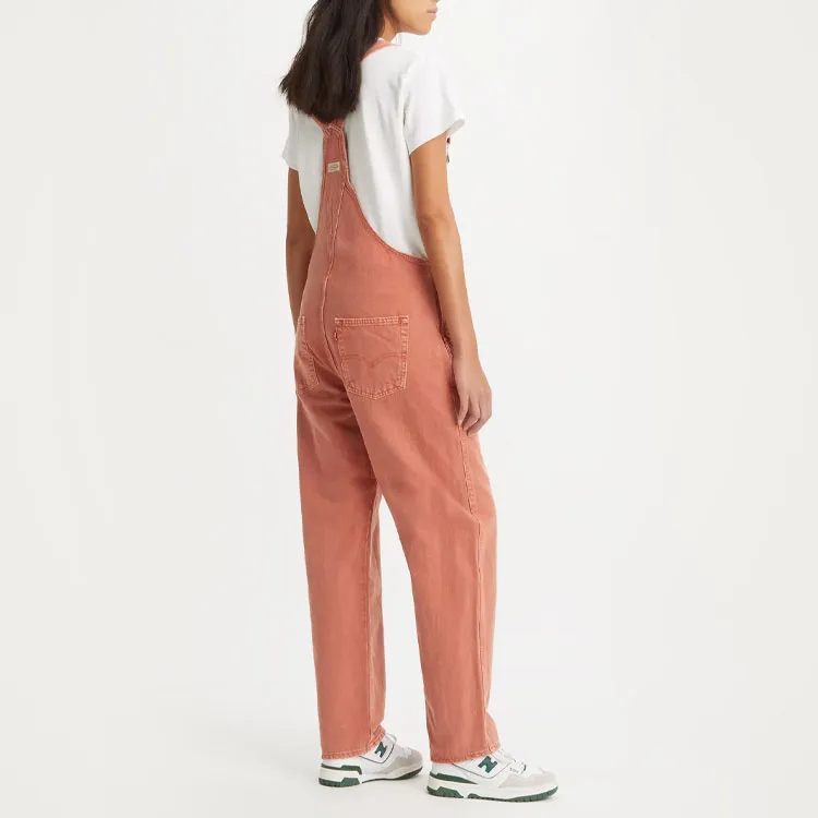 Levis Overalls Women's Pink-2