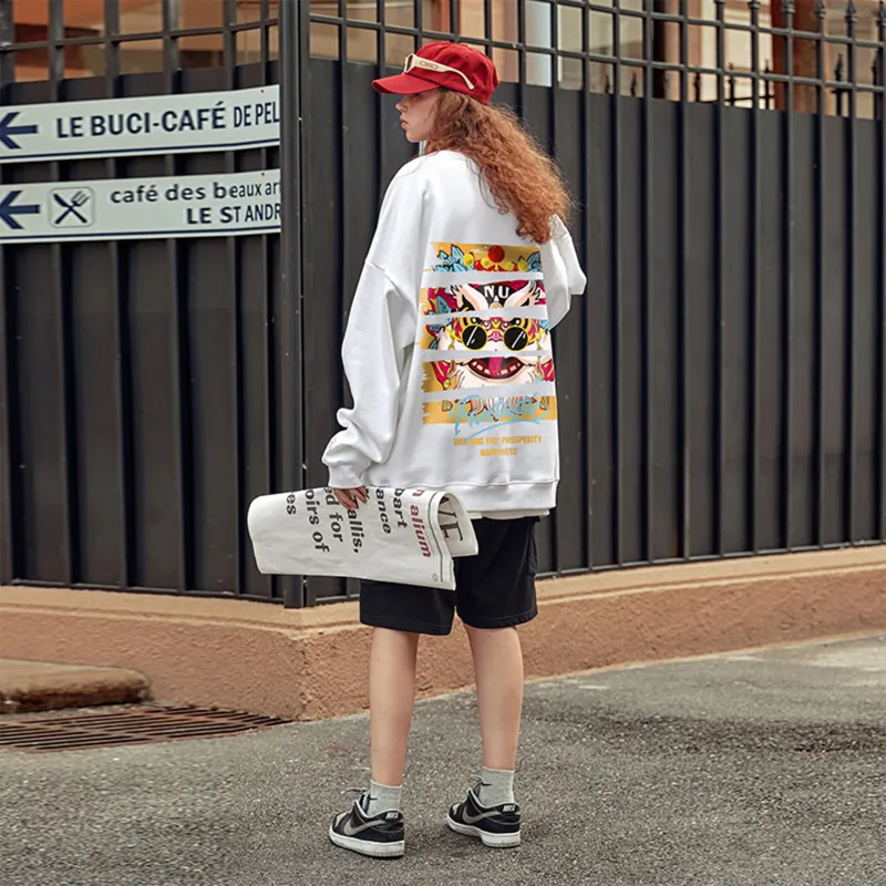 Nuthink Sweatshirt Winter Unisex-13