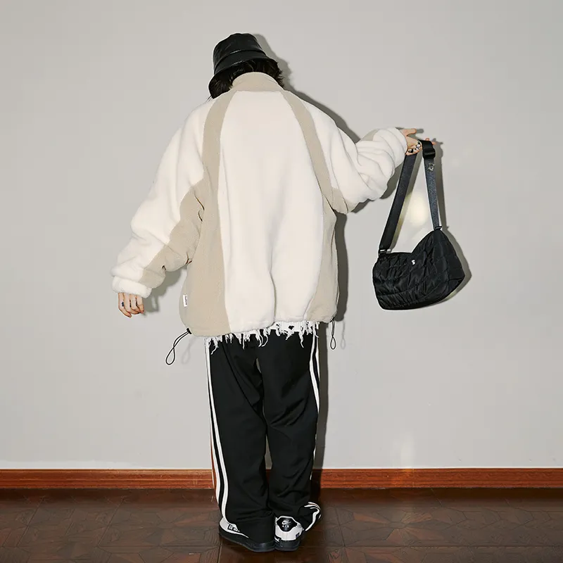 SHOOT BRAND Loose Fit Jacket Unisex Ecru-2