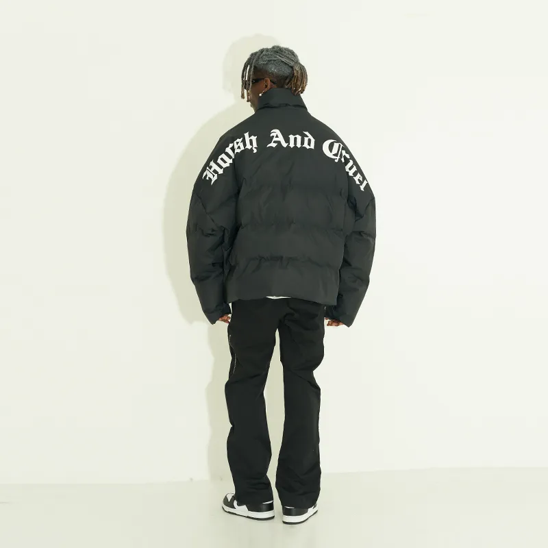 HARSH AND CRUEL Puffer Jacket Unisex-2