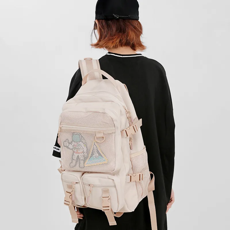 MYEDITION Oxford Backpack Regular Unisex Multicolor-3