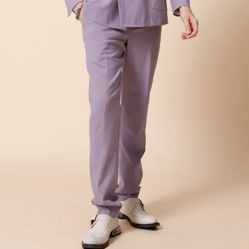 RARE SS22 Straight Casual Pants Men's Purple-3