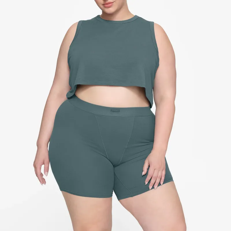 Skims Tank Tops Women's Peacock Blue-2