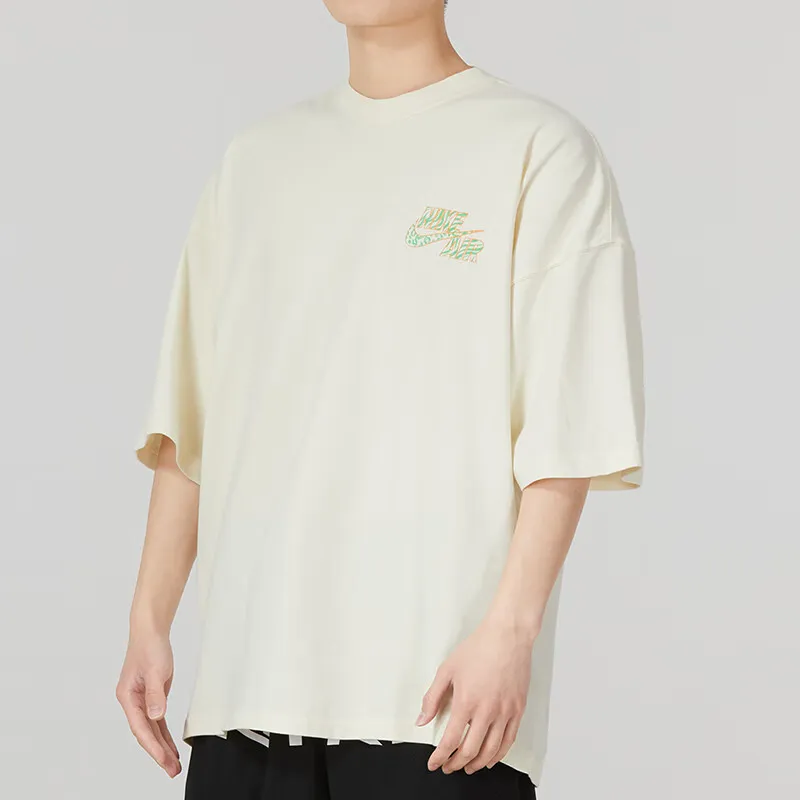 Nike T Shirt Men's Beige Yellow-2