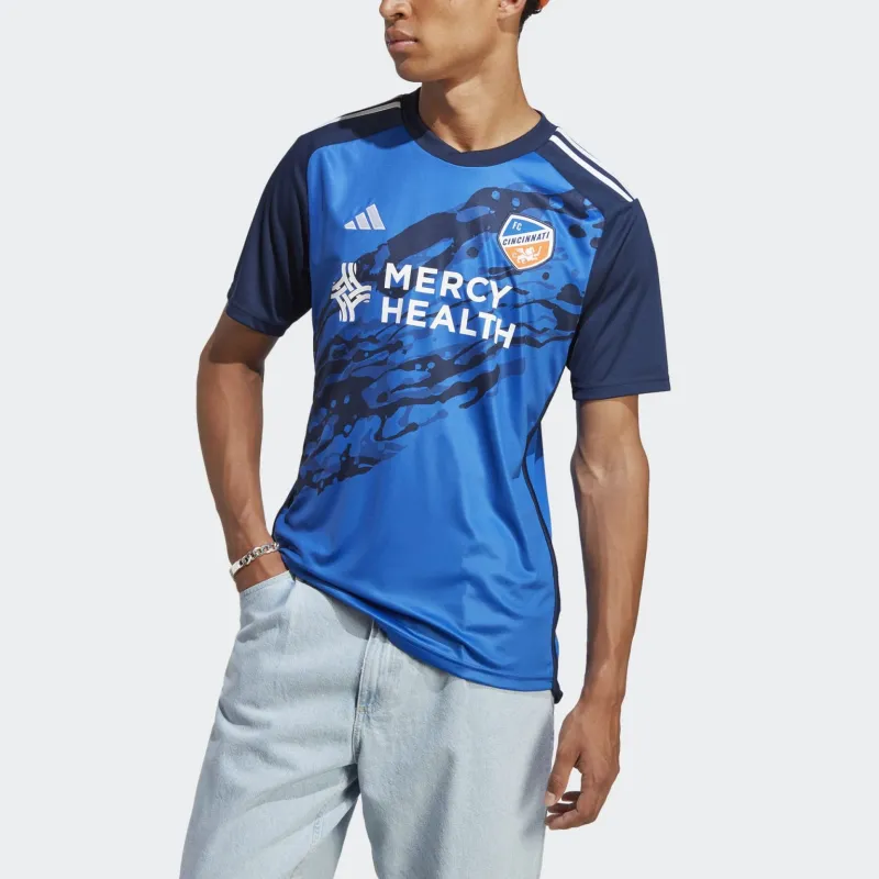 Adidas Free Shipping With AdiClub Fc Cincinnati 23/24 Home Jersey-2