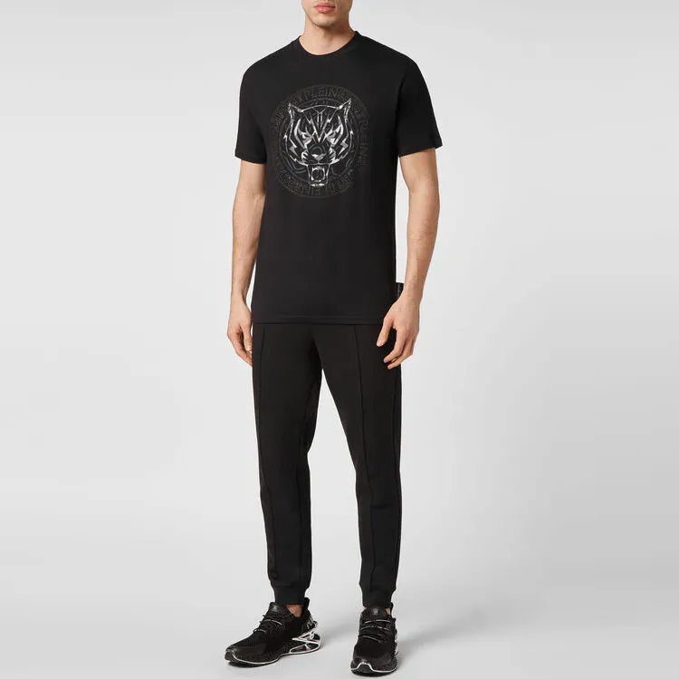 PLEIN SPORT Tiger print T shirt-1