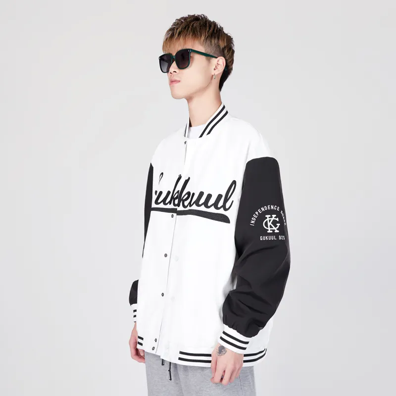 GUKUUL Baseball Jacket Spring, Autumn And Winter Unisex-16