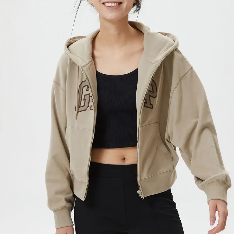GAP Sweatshirts Women's Milk Coffee-3