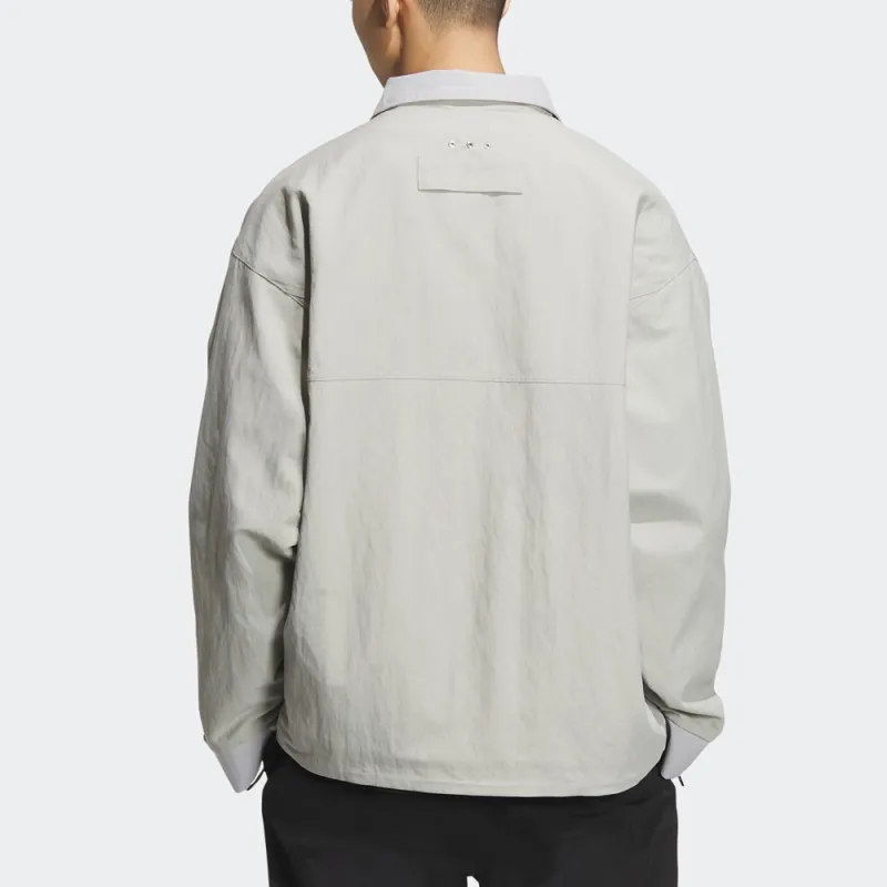 Adidas Originals Jacket Men's Light Gray-3