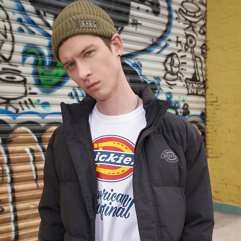 Dickies Down Jacket Winter Unisex Black-2