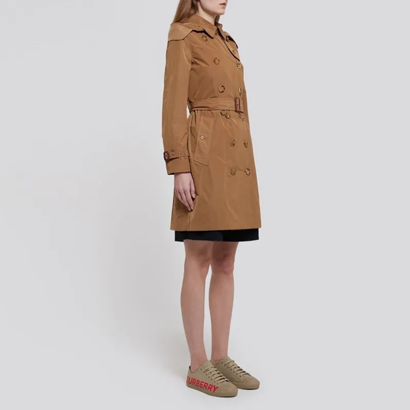 Burberry Trench Coat Women's Camel-3