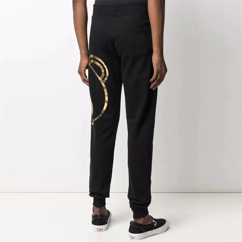 MOSCHINO Knitted Sweatpants Men Black-2