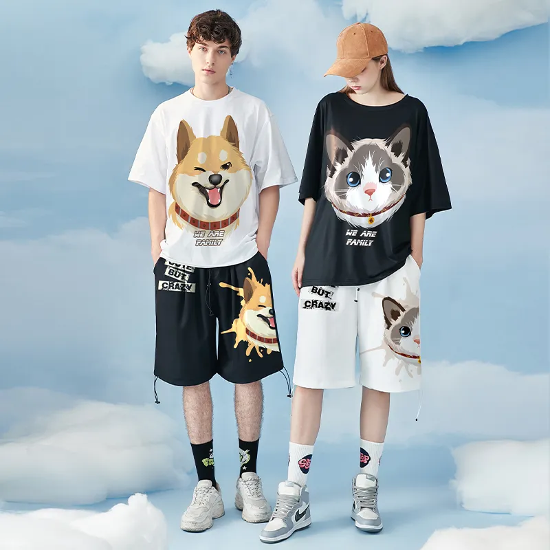 SANSYAS Loose Fit Shorts Unisex-7