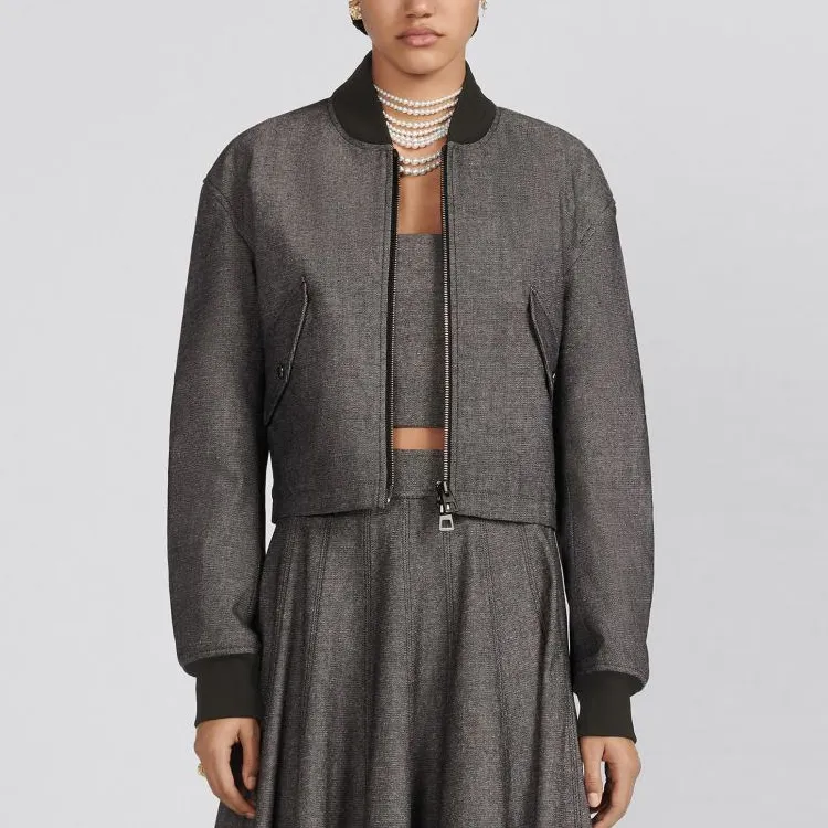 DIOR Jackets Women's Gray-2